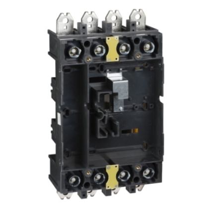 Picture of plug in base, ComPact NSX400/630, front/rear connected, 4 poles