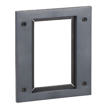 Picture of escutcheon for toggle,fixed ComPact NS630b to NS1600, manually operated, small cut-out, IP40