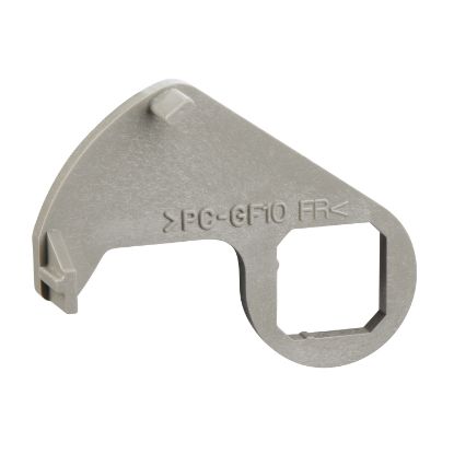 Picture of keylock kit for rotary handle locking, ComPact NS630b to NS1600, keylock not included