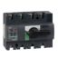Picture of switch disconnector, Compact INS160, 160A, standard version with black rotary handle, 4 poles