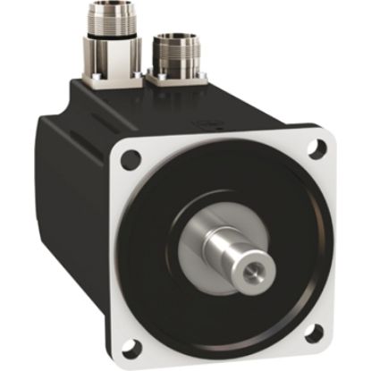 Picture of servo motor BMH, Lexium 32, 8.4Nm, 6000rpm, keyed shaft, without brake, IP54, 16bit encoder, straight