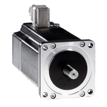 Picture of 3-phase stepper motor - 6.78Nm - shaft Ã˜ 14 mm - L=128 mm - w brake - term box