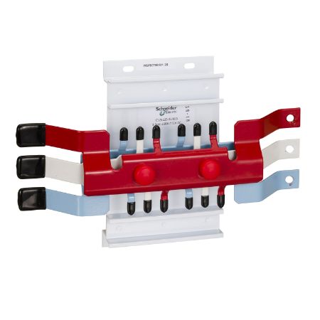 Picture of Acti9,  MSC Chassis 3PH, 250A, iC60 3P MCB with 9mm Auxiliary, 12 poles, Dual Feed