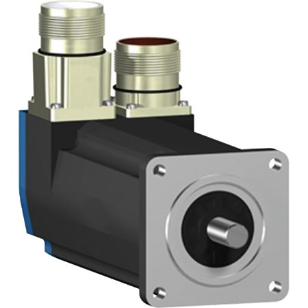 Picture of servo motor BSH, Lexium 05, 1.3N.m, 3000rpm, 55mm, keyed shaft, Sincos single turn, without brake, IP50, straight