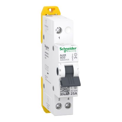 Picture of Changeover switch, Acti9, 1P, 25A, 230/240VAC