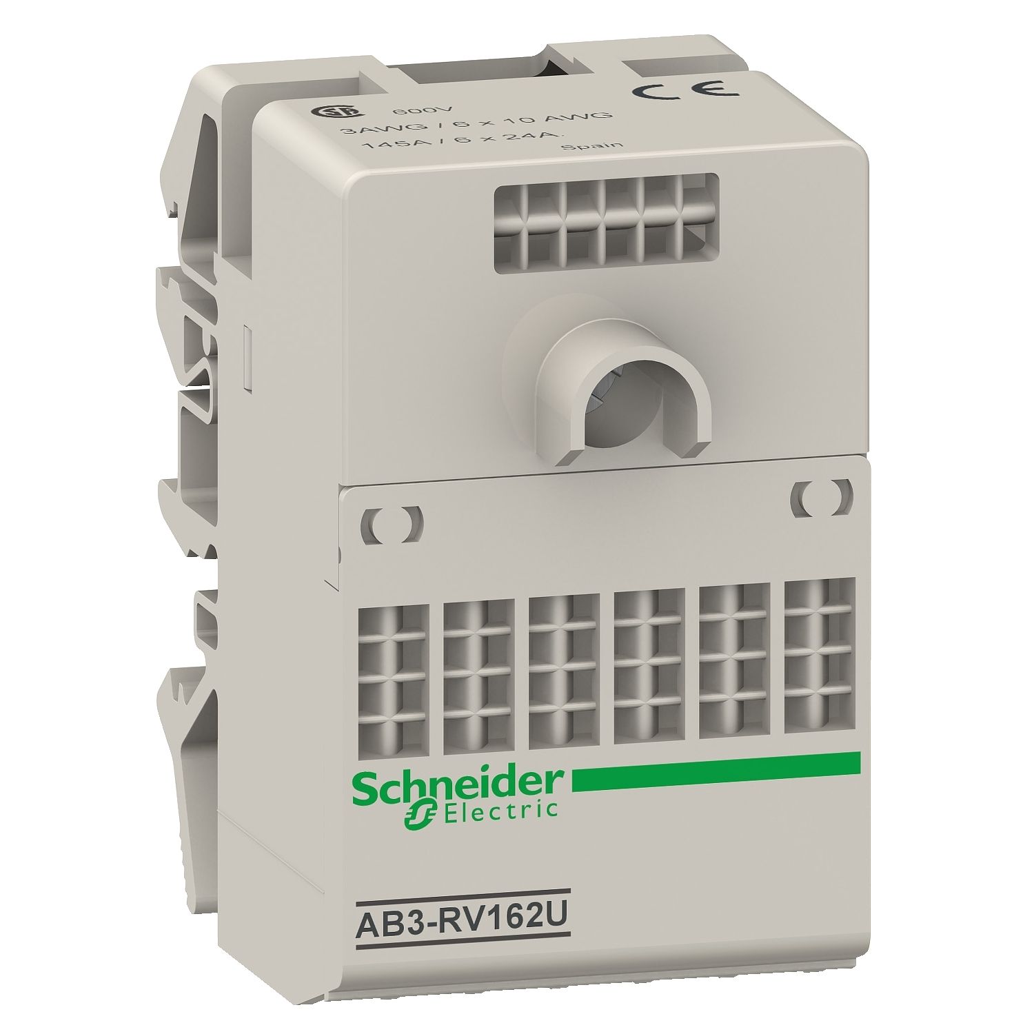 Picture of Terminal block, Linergy TR, clip on mounting, splitter block