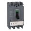 Picture of circuit breaker, EasyPact CVS400N, 50kA at 415VAC, 400A, ETS 2.3 electronic trip unit, 3P3d