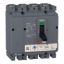Picture of circuit breaker, EasyPact CVS100F, 36kA at 415VAC, 25A, TM-D trip unit, 4P3d