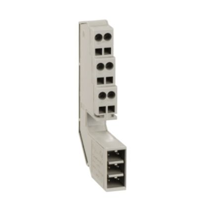 Picture of 6 wires terminal block, MasterPact MTZ1, drawout, spare part