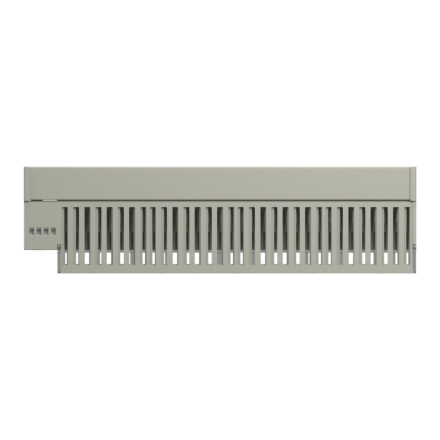 Picture of sub-base for plug-in relay ABE7 - 16 channels - relay 12.5 mm