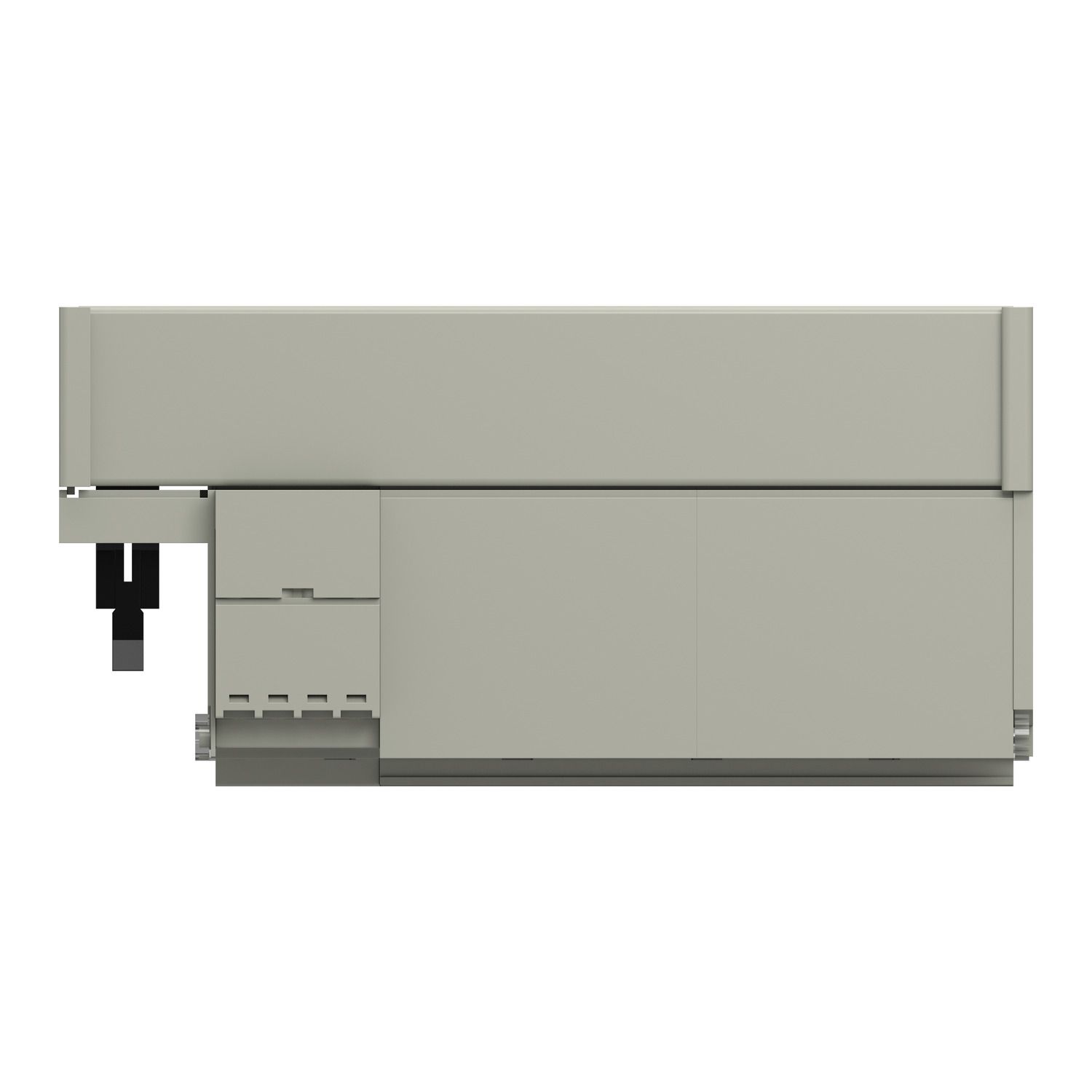 Picture of sub-base - soldered electromechanical relays ABE7 - 16 channels - relay 5 mm