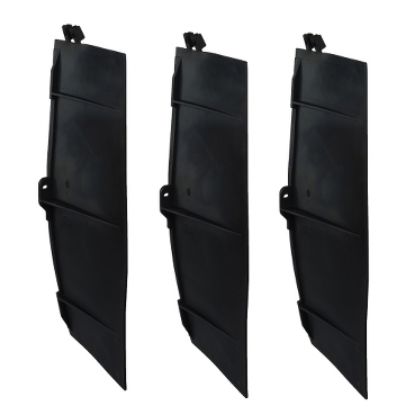 Picture of Interphase barriers, MasterPact MTZ2/MTZ3 drawout, 3P/4P, for rear connection, top and bottom, spare part