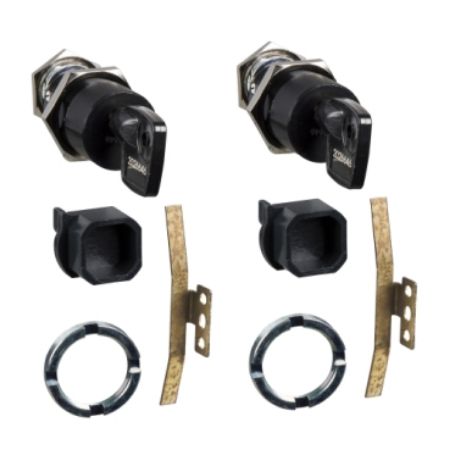 Picture of Chassis locking, MasterPact MTZ1 drawout, disconnected position locking, Profalux keylock, 2 locks, 1 key, spare part