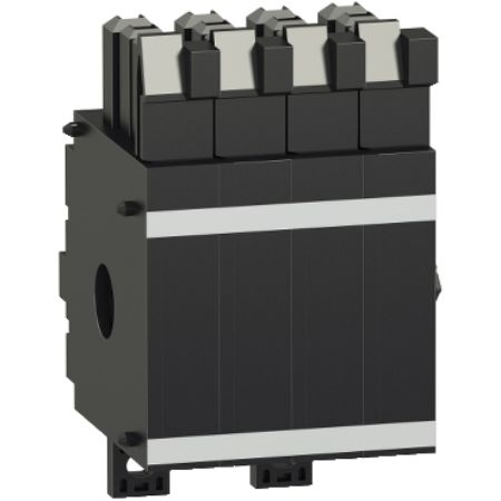 Picture of ON/OFF (OF) indication contact block, MasterPact MTZ2/MTZ3, 4 changeover contacts, standard, 6A/240VAC, spare part
