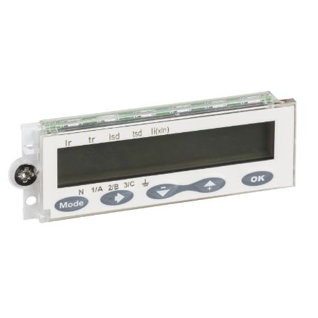 Picture of LCD display module for MicroLogic 5 trip unit, ComPact NSX, 1 spare part