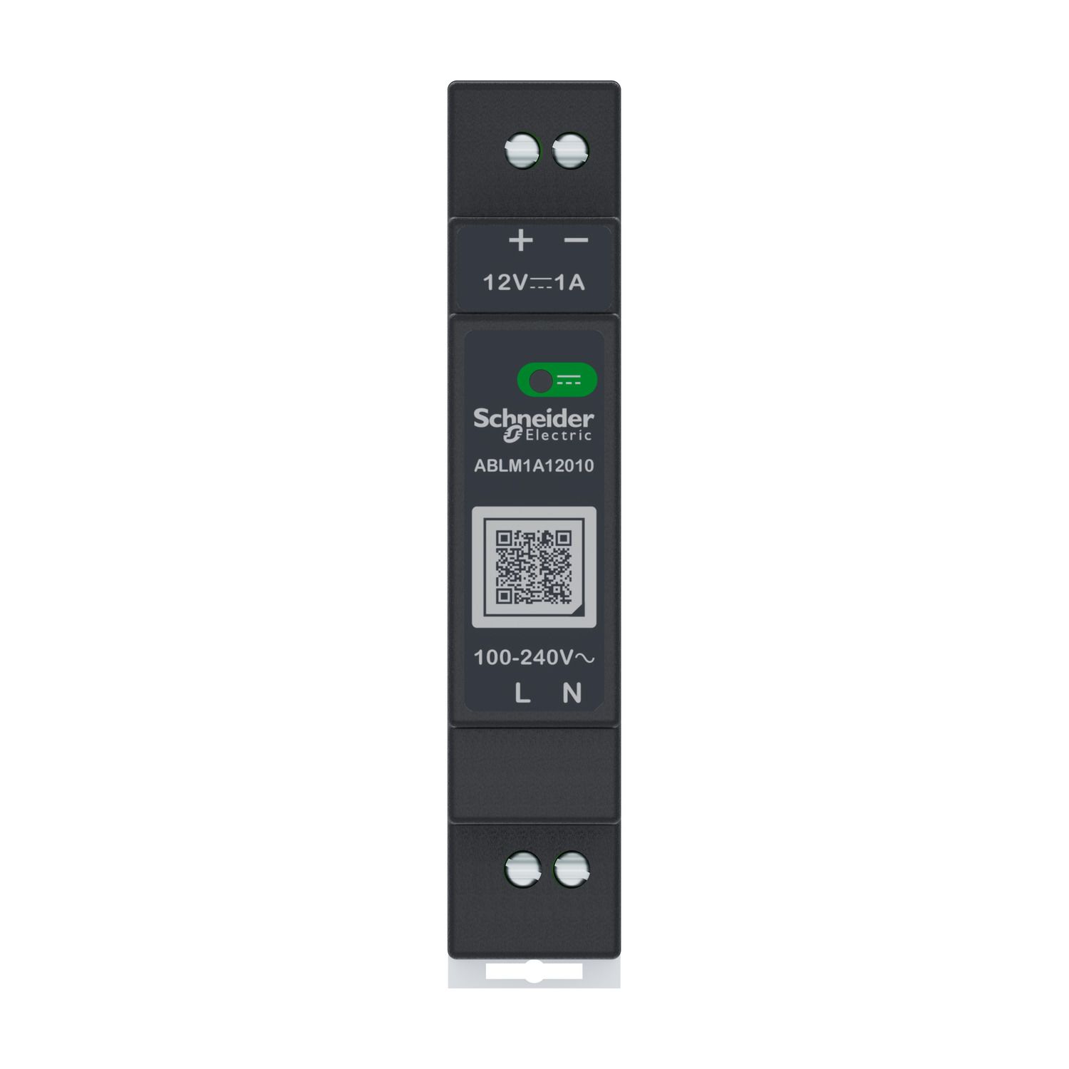 Picture of Regulated Power Supply, 100 to 240V AC, 12V, 1A, single phase, Modular