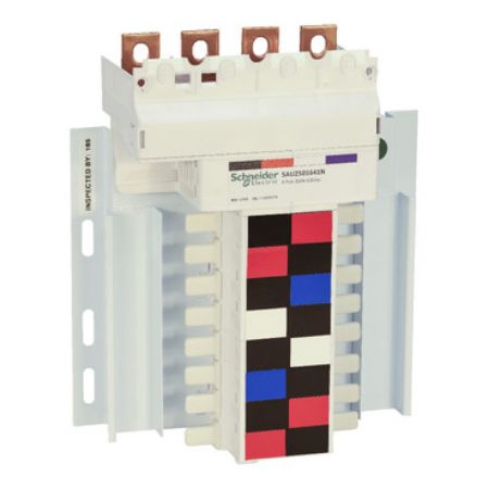 Picture of Acti9, SAU Chassis, Acti9, 250A, 3*(1Ph+N), 16 poles, 18mm for iC60 MCB and RCBO, top feed