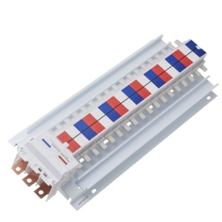 Picture of Acti9, SAU Chassis, Acti9, 250A, 3Ph, 36 poles, 27mm for C120 MCB, top or bottom