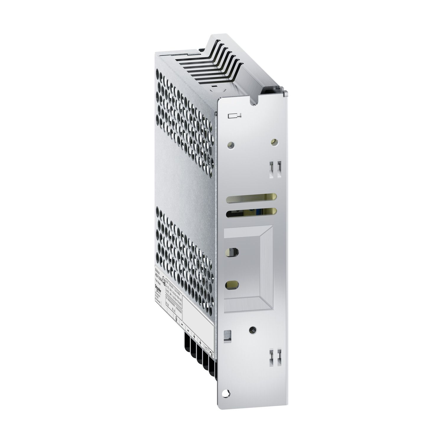Picture of Regulated Power Supply, modicon power supply, 100...240V AC, 24V, 4.5A, single phase, Panel Mount