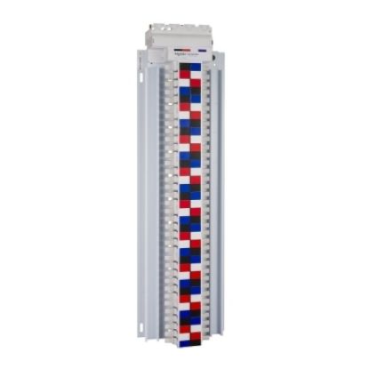 Picture of Acti9, SAU Chassis, Acti9, 250A, 3Ph+N, 72 poles, 18mm for iC60 MCB and RCBO, top feed