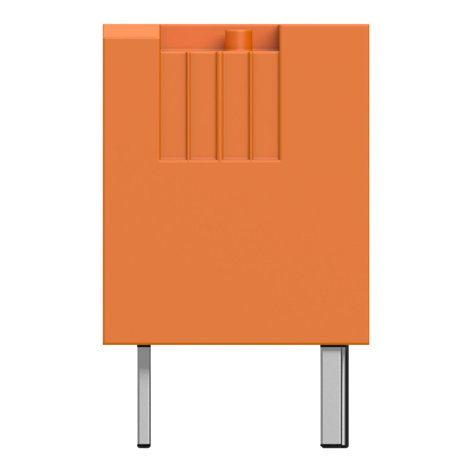 Picture of plug-in electromechanical relay - 10 mm - 24 V DC - 1 NO