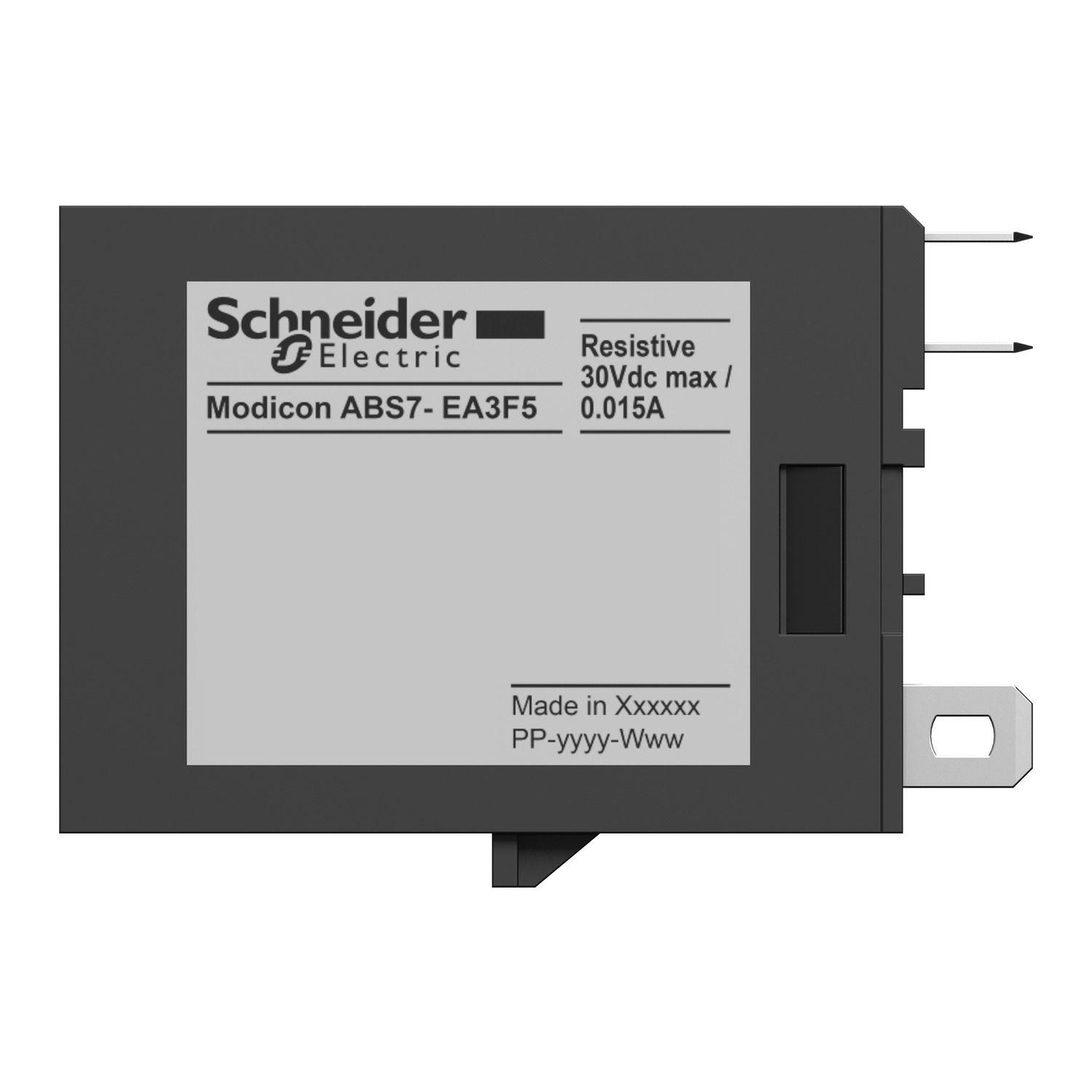 Picture of plug-in solid state relay- 12.5 mm - input - 110..130 V AC 60HZ