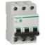 Picture of Miniature circuit breaker (MCB), Multi9 C60N, 3P, 4A, C curve, 10kA (IEC/EN 60947-2)