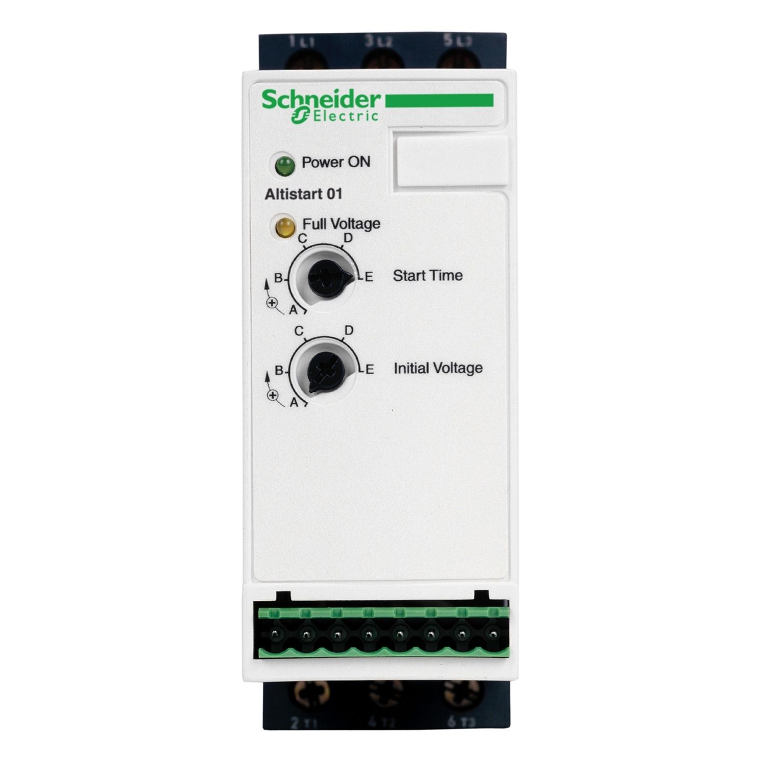 Picture of Soft starter for asynchronous motor, Altistart 01, ATS01, 9 A-110..480V-1.1..4 KW