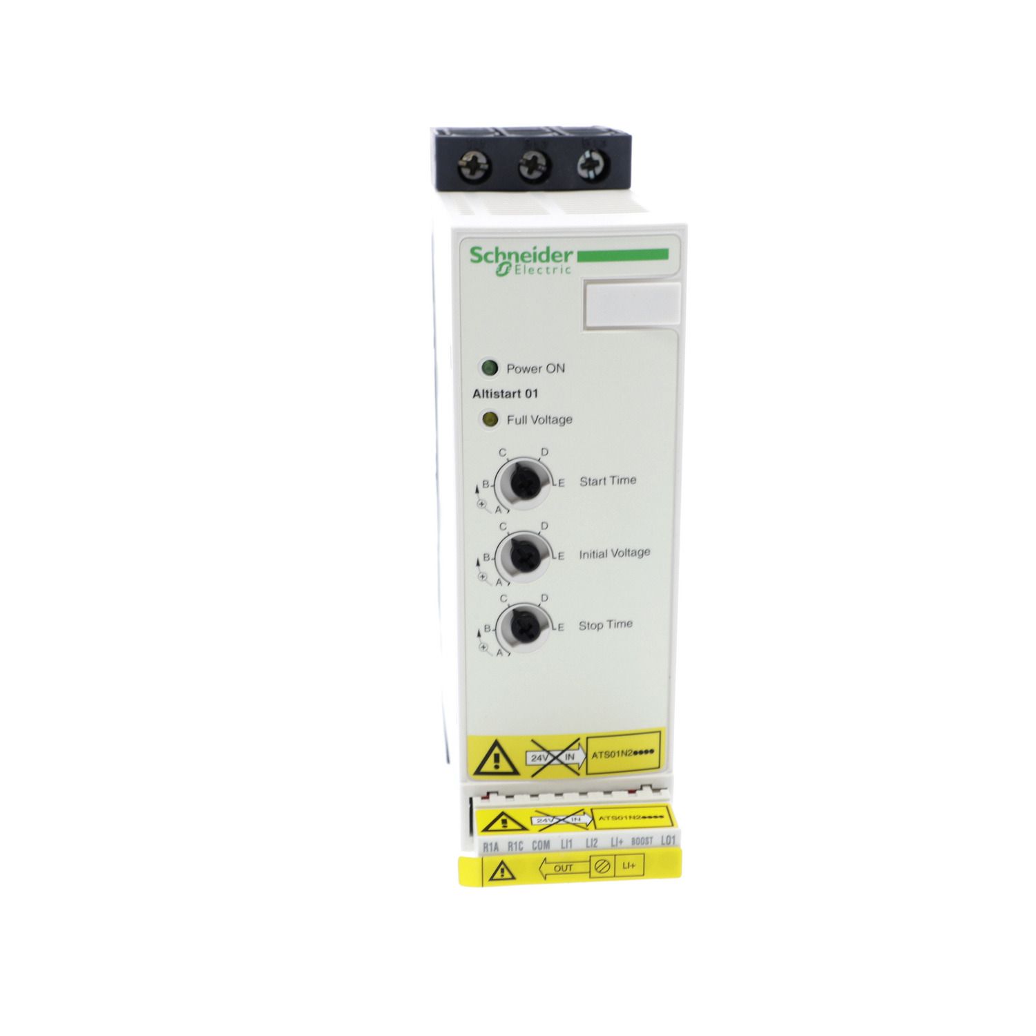 Picture of soft starter for asynchronous motor, Altistart 01, ATS01, 22A, 460 to 480V