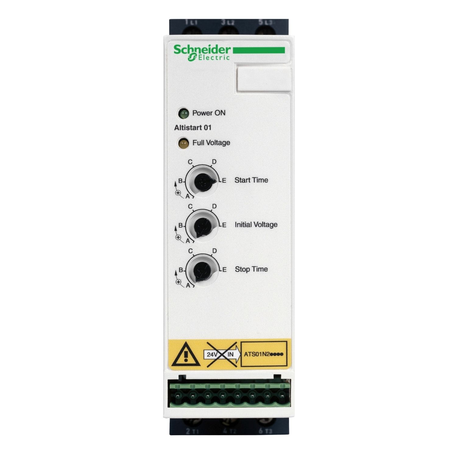 Picture of soft starter for asynchronous motor, Altistart 01, ATS01, 32A, 460 to 480V