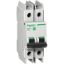 Picture of Miniature circuit breaker (MCB), Multi9 C60BP, 2P, 15A, C curve, 10kA (UL489), 10kA (IEC/EN 60947-2)