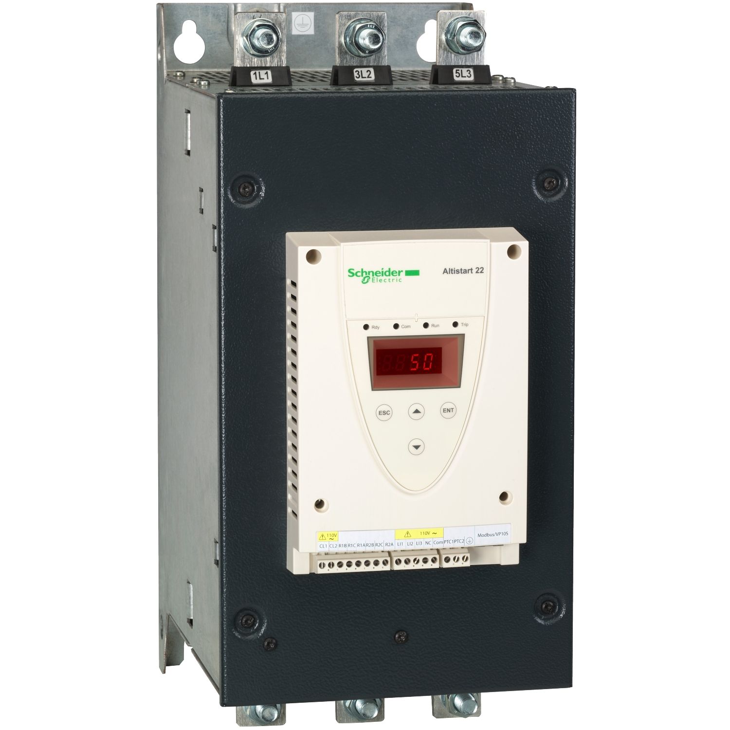 Picture of Soft starter, Altistart 22, ATS22 control 220V power 230V(90kW)/400...440V(160kW)