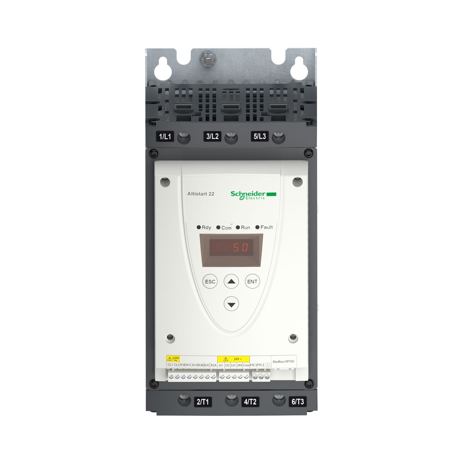 Picture of Soft starter, Altistart 22, ATS22 control 220V power 230V(18.5kW)/400...440V(37kW)
