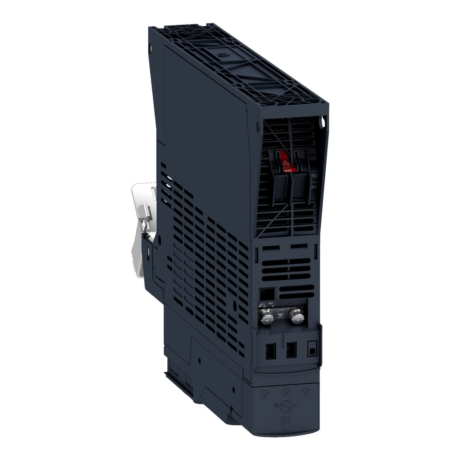 Picture of variable speed drive, Altivar Machine ATV320, 0.18kW, 200 to 240V, 1 phase, book