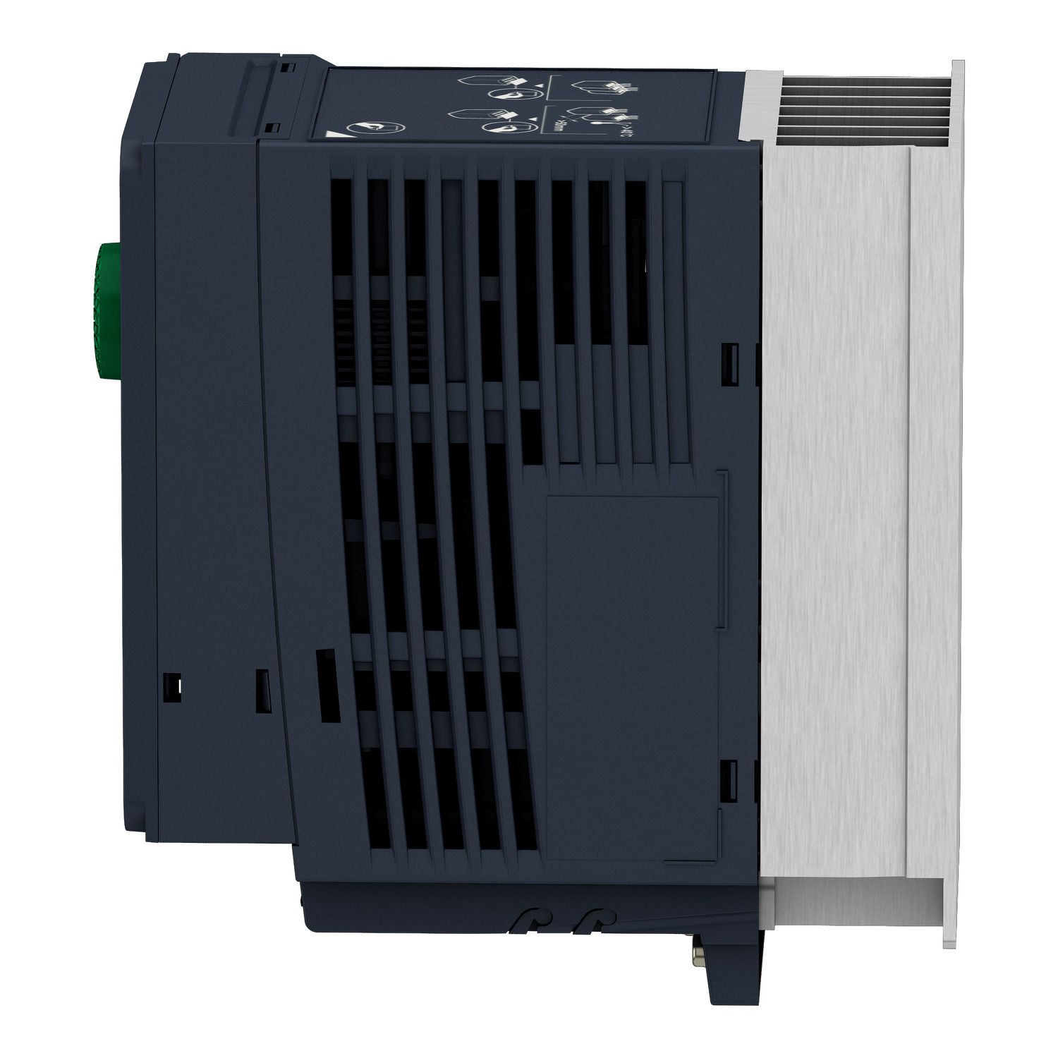 Picture of variable speed drive, Altivar Machine ATV320, 0.37kW, 200 to 240V, 3 phases, compact