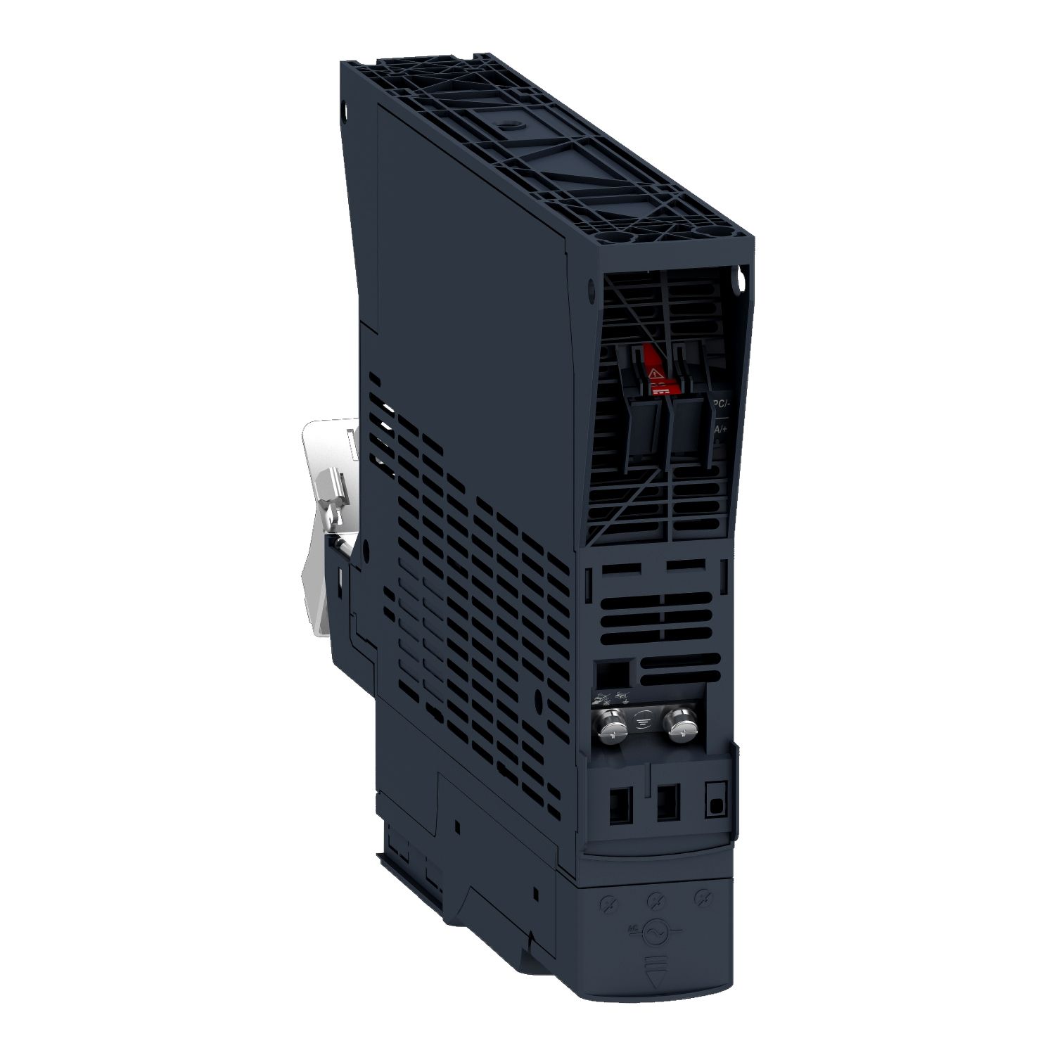 Picture of variable speed drive, Altivar Machine ATV320, 0.55kW, 380 to 500V, 3 phases, book
