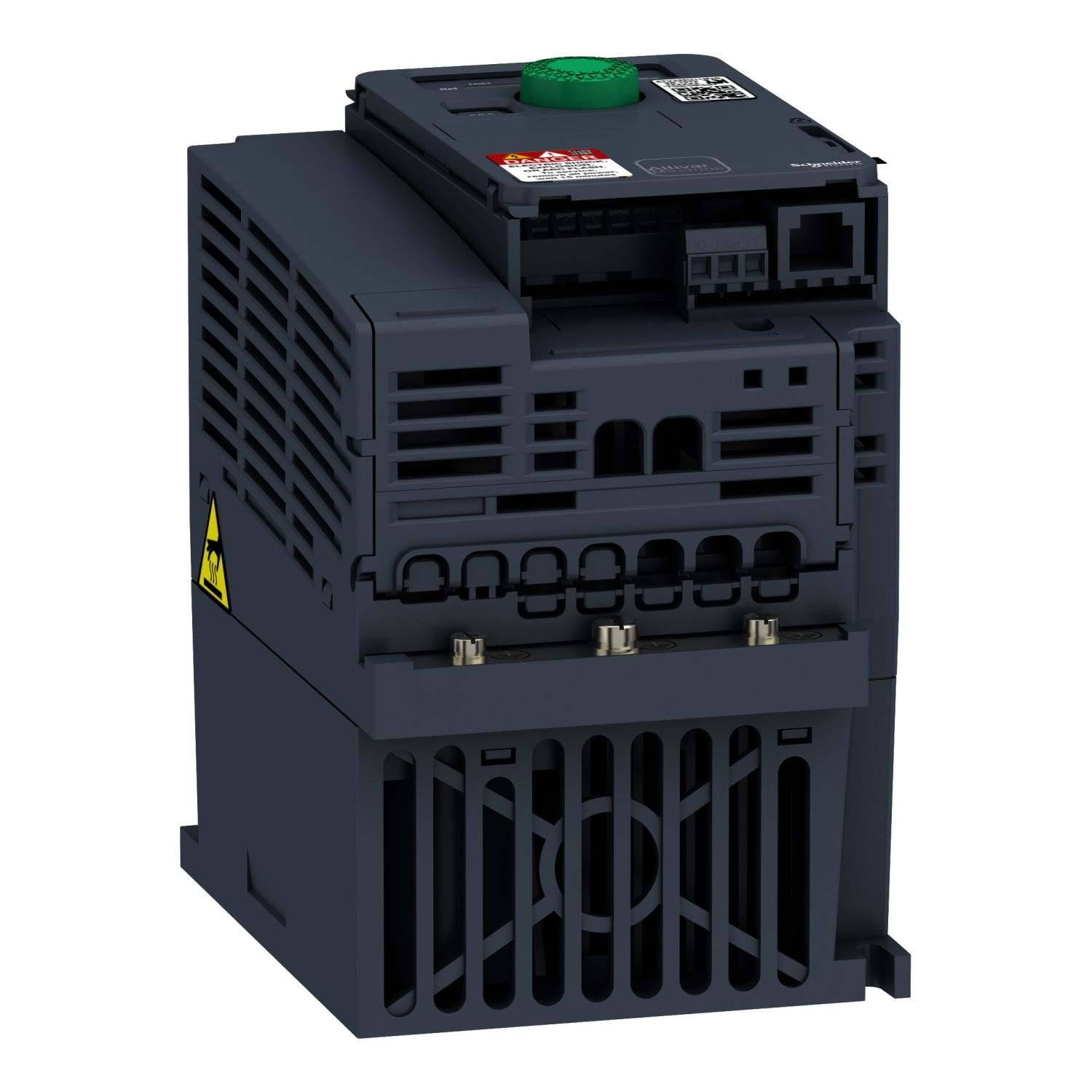 Picture of variable speed drive, Altivar Machine ATV320, 2.2kW, 200 to 240V, 1 phase, compact
