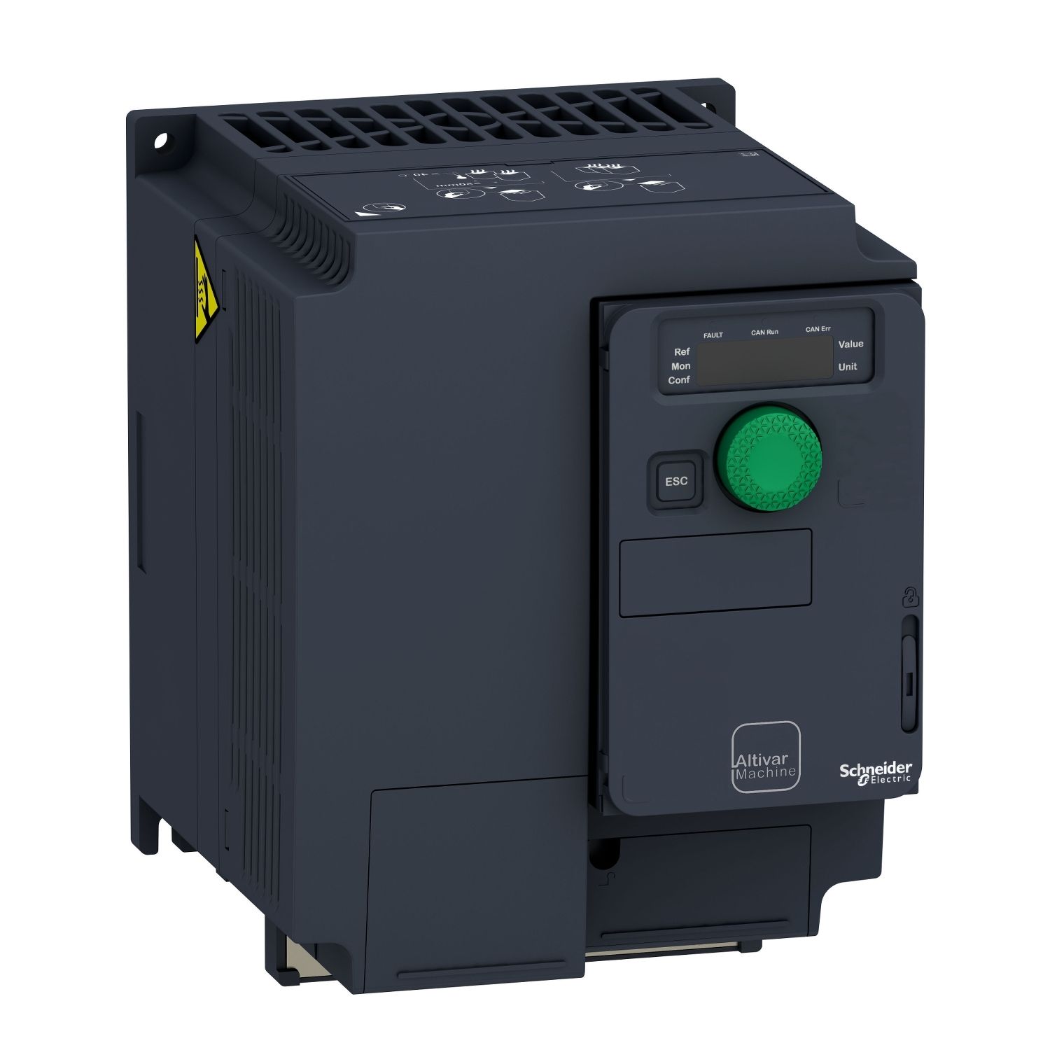 Picture of variable speed drive, Altivar Machine ATV320, 4kW, 200 to 240V, 3 phases, compact