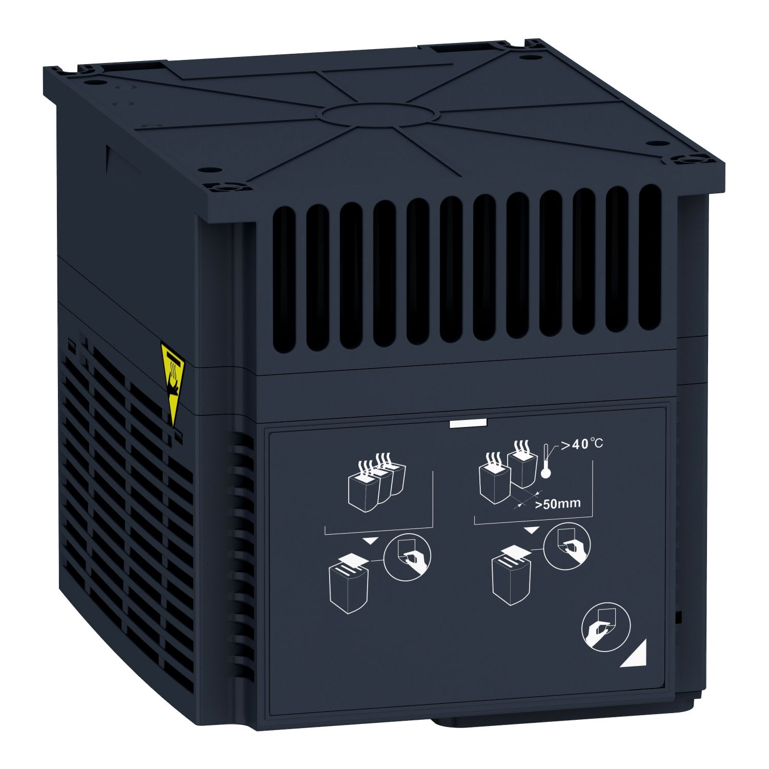 Picture of variable speed drive, Altivar Machine ATV320, 4kW, 200 to 240V, 3 phases, compact