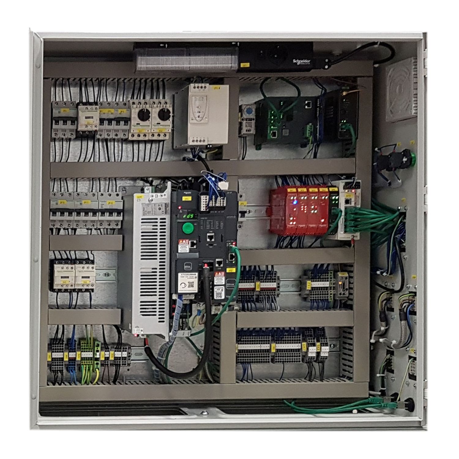 Picture of variable speed drive, Altivar Machine ATV340, 18kW, heavy duty, 400V, 3 phases, Ethernet