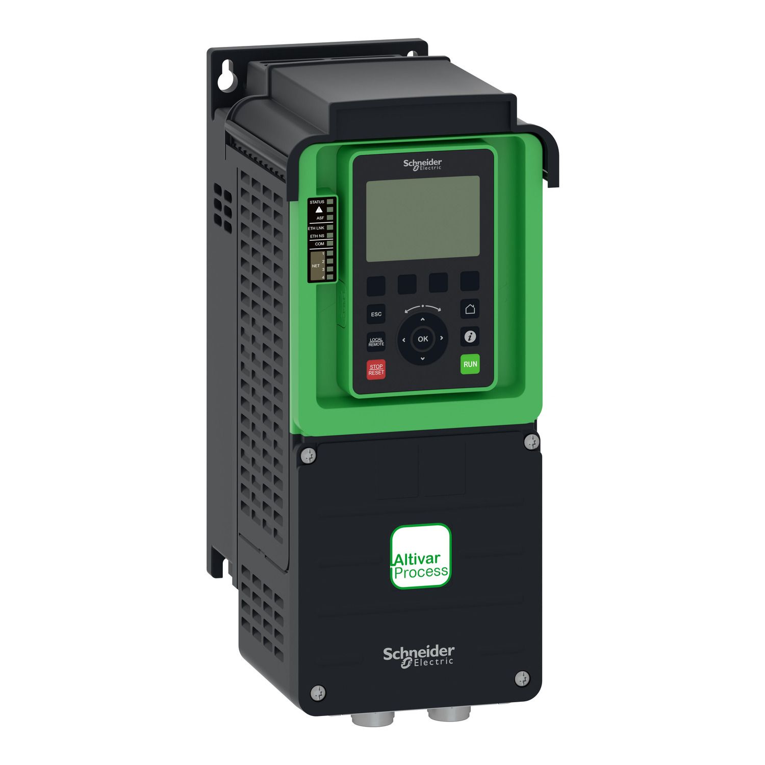 Picture of variable speed drive, Altivar Process ATV600, ATV630, 3kW, 200 to 240V, IP21, UL type 1