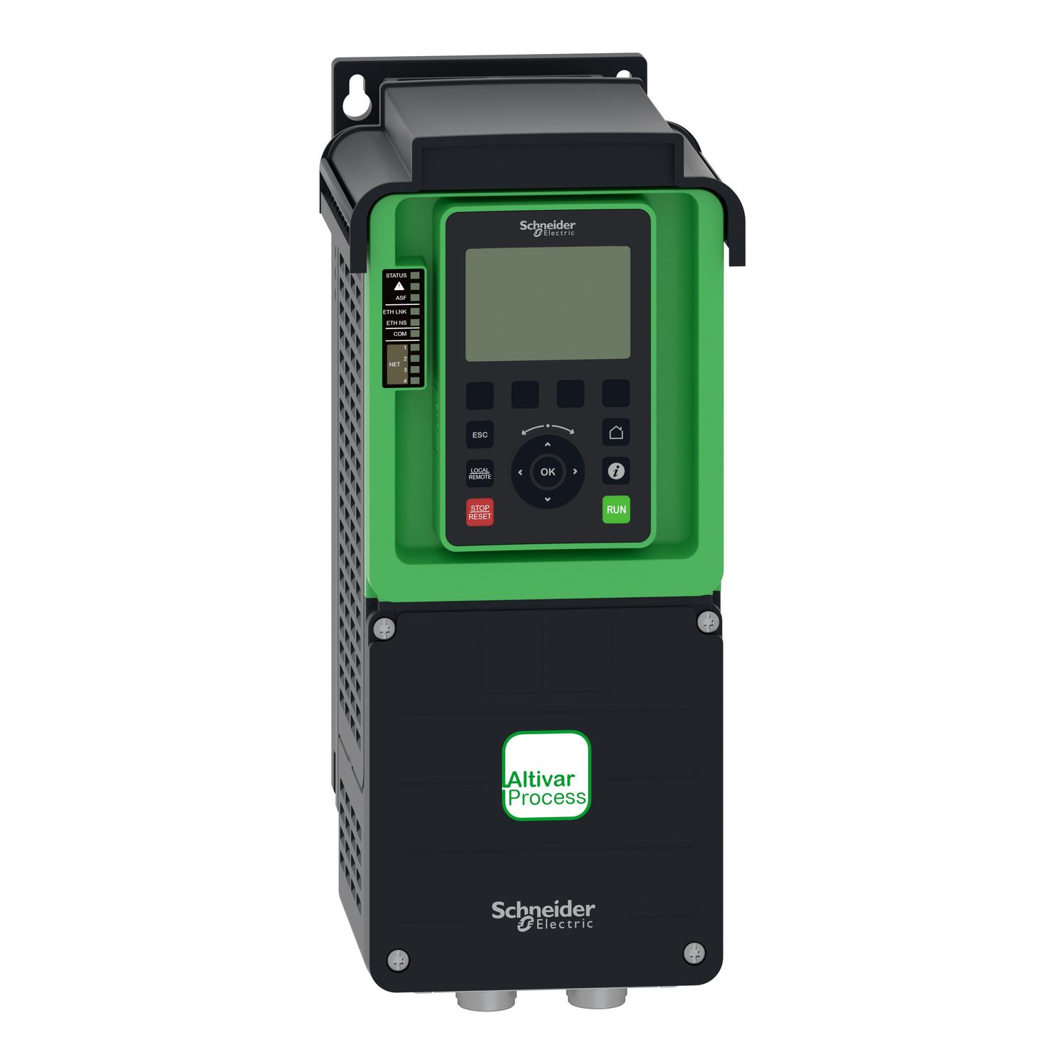 Picture of variable speed drive, Altivar Process ATV600, ATV630, 4kW, 5hp, 200 to 240V, IP21, UL type 1