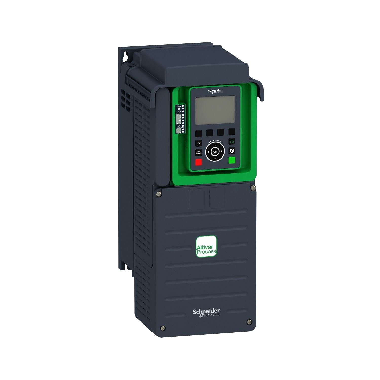 Picture of variable speed drive, Altivar Process ATV900, ATV930, 11kW, 400 to 480V, with braking unit, IP21