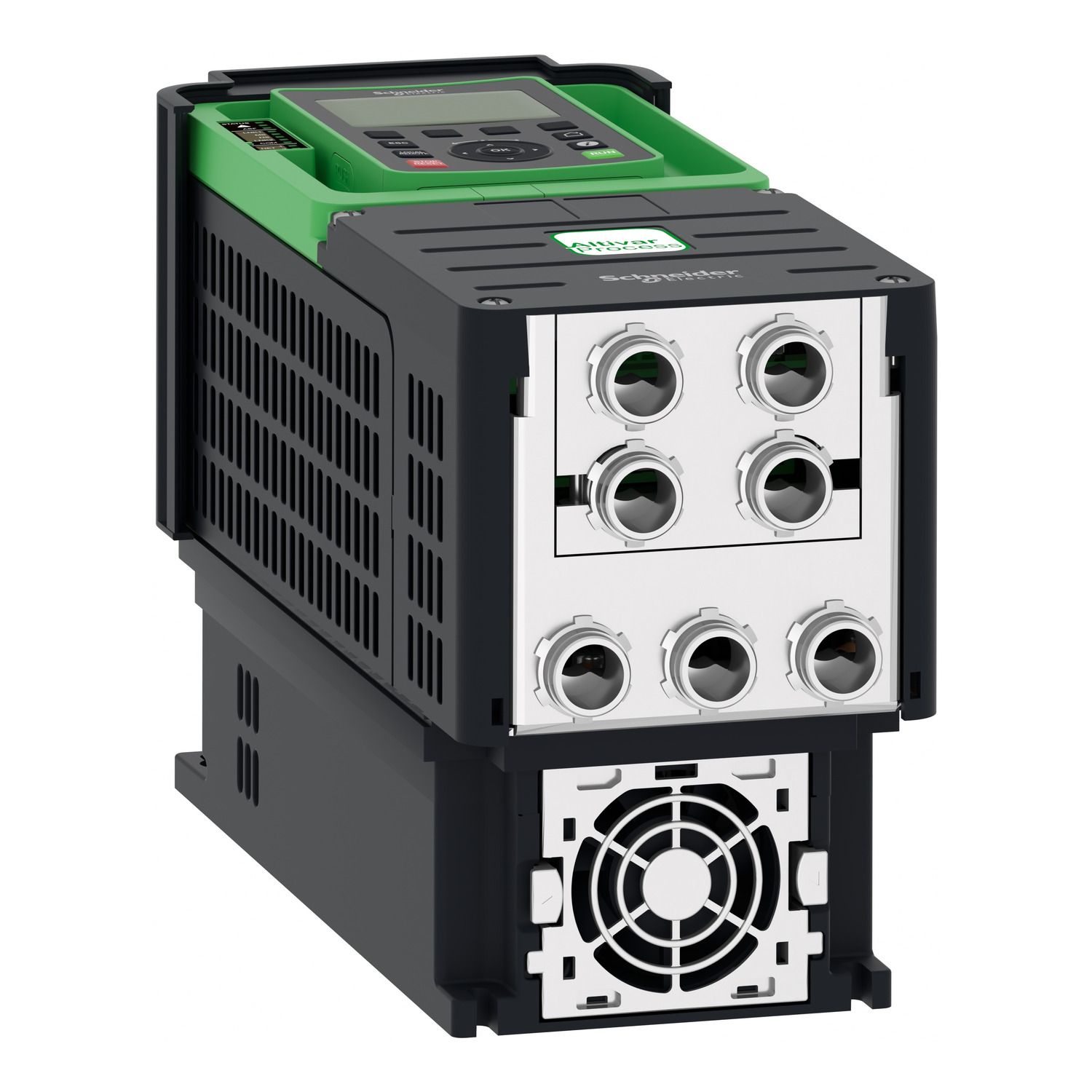 Picture of variable speed drive, Altivar Process ATV900, ATV930, 1.5kW, 400 to 480V, with braking unit, IP21