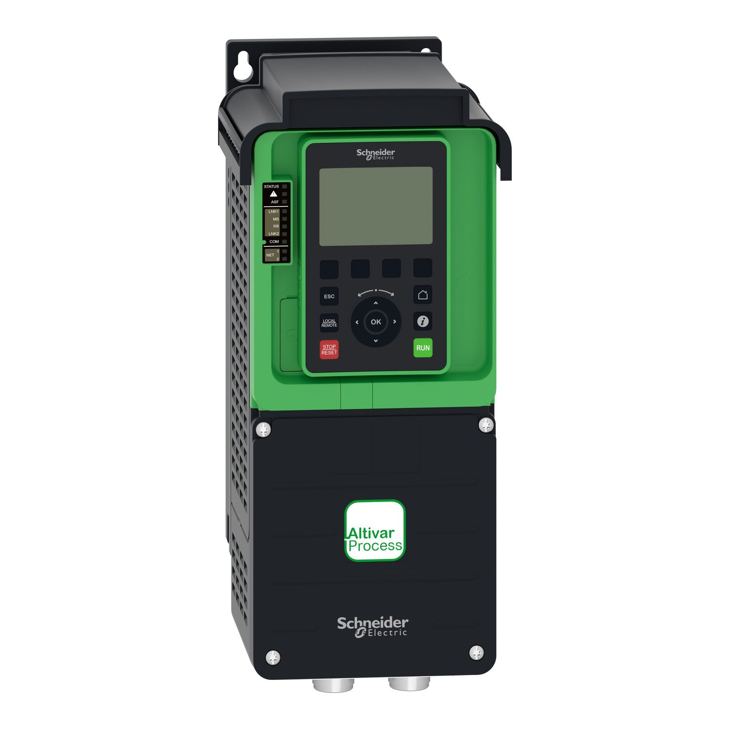 Picture of variable speed drive, Altivar Process ATV900, ATV930, 1.5kW, 400 to 480V, with braking unit, IP21