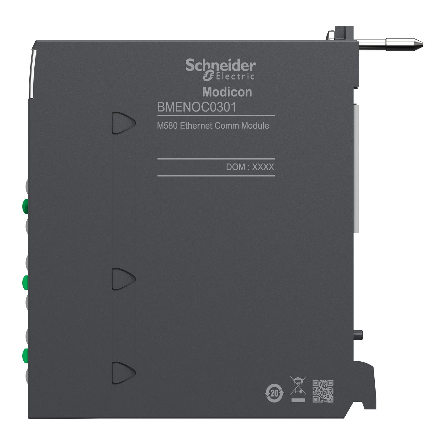 Picture of network module, Modicon M580, Ethernet IP/Modbus TCP