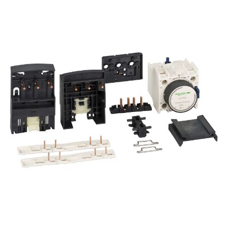 Picture of Kit for assembling star delta starters, for 3 x contactors LC1D09-D18 with circuit breaker GV2, compact mounting