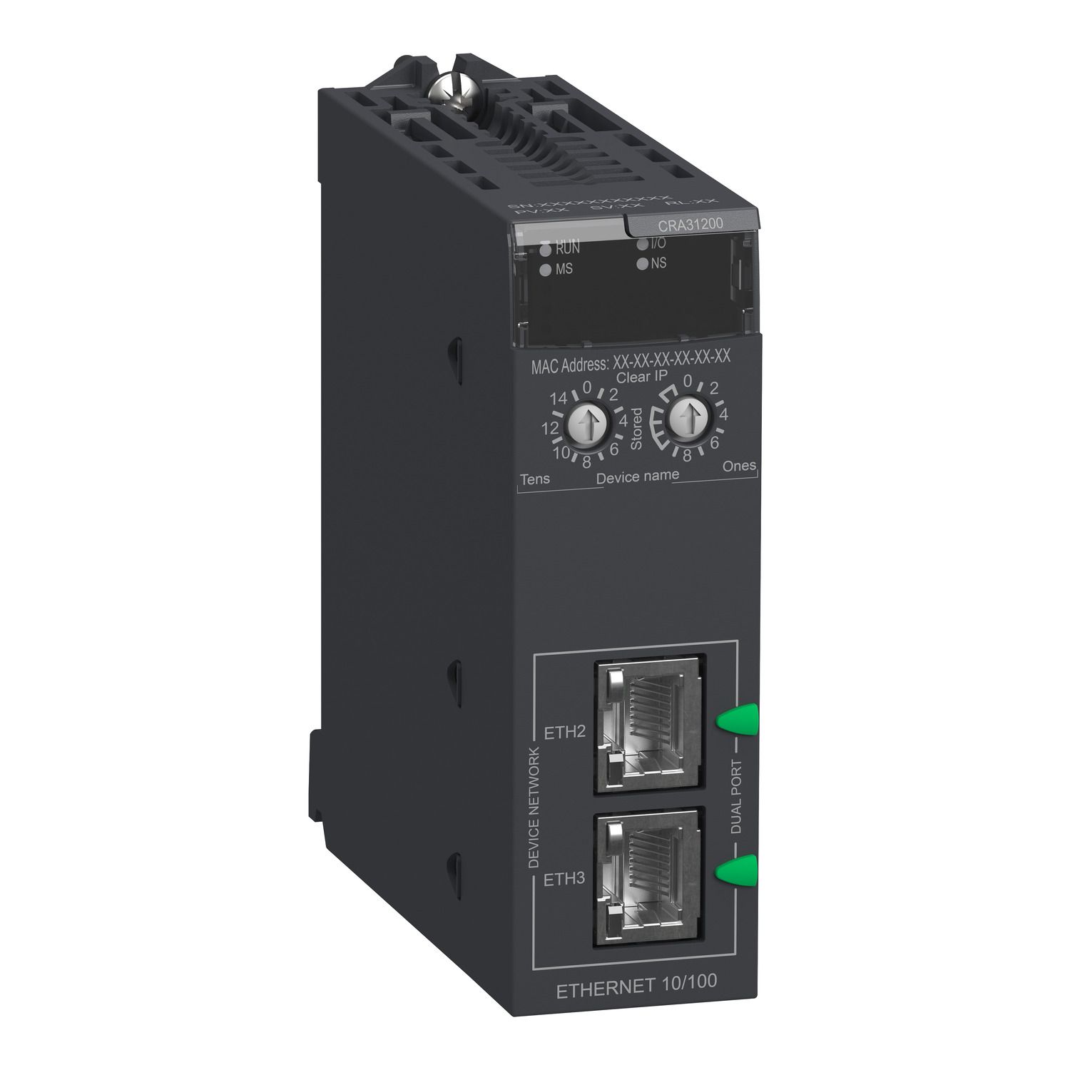 Picture of remote IO drop E/IP, Modicon X80, standard