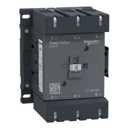 Picture of Contactor,Easy TeSys Control,LC1E,3P(3NO),AC-3,<=440V,120A,220V AC coil,50Hz