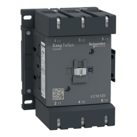 Picture of Contactor,Easy TeSys Control,LC1E,3P(3NO),AC-3,<=440V,120A,415V AC coil,50Hz